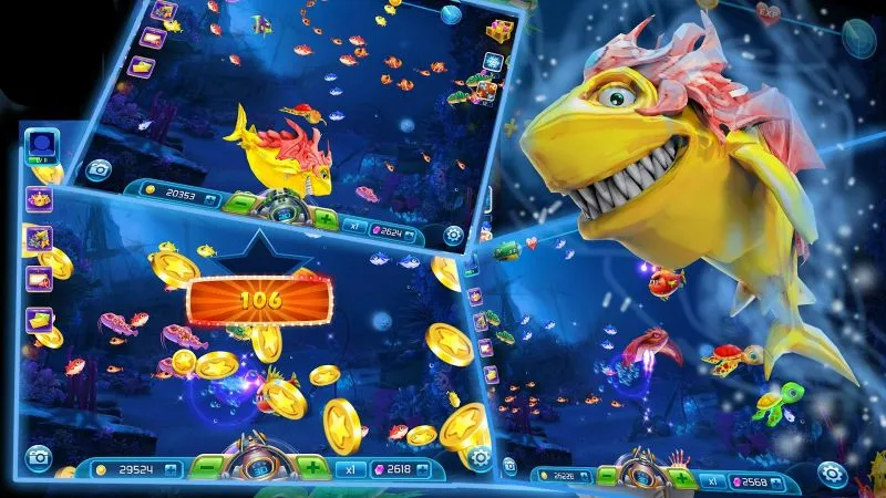 Các tính năng nổi bật của game bắn cá rồng tại nhà cái