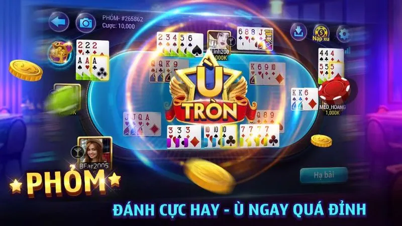 Các trò chơi trên app đánh bài online có giống trên Web nhà cái không?